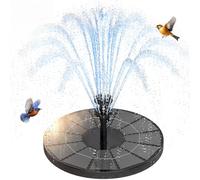 AISITIN Fontaine Solaire 3,5 W avec Batterie