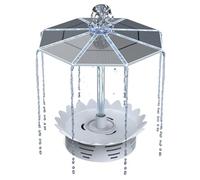 AISITIN Fontaine Solaire 3,5 W avec Panneau Amovible