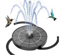 AISITIN Fontaine Solaire 3,5W Améliorée Fontaine Exterieure de Jardin avec 4 Types de Pulvérisation d'eau Flottante Pompe Solaire pour Etangs,Piscine de Jardin et Bassin,Décoration Exterieur