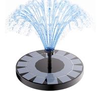 AISITIN Fontaine Solaire Flottante 2,5 W