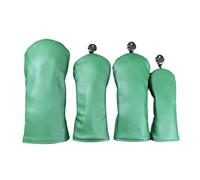 Aislor Nouveau étui pour Bois de Golf - Style Intemporel, Couleur Unie, Protection optimale Vert 4 pièces/Ensemble 4Pcs