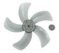 Aislor Plastique 3/5/7/9 Feuilles Lame de Ventilateur Uniserselle Accessoires Remplacement pour Ventilateur de Table/sur Pied 12 14 16 18 inch Noir 3 16 Pouces