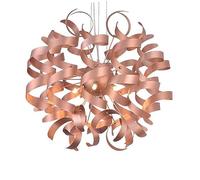 AISNXOQI Chandelier à LED créatif, Lampes en Fer de Vie et de Chambre à Coucher, suspensions minimalistes de Salle à Manger, 1,8 m de Fil Suspendu réglable