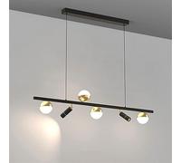 AISNXOQI Chandelier LED, Table à Manger Personnalized Round Head Creative Pendant Salon, Chambre à Coucher Corridor Lighting Lampes (Couleurs Lumières, Taille: W