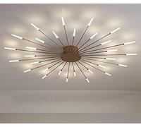 AISNXOQI CHDELIER LED pour Le Salon Chambre à Coucher Maison chdelier Moderne Plafond de Plafond chdelier Lampe de Lampe décoration chdelier, Or, 30light