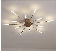 AISNXOQI Chdelier LED pour Le Salon Chambre à Coucher Maison chdelier Moderne Plafond de Plafond chdelier Lampe de Lampe décoration chdelier, Or, 12light