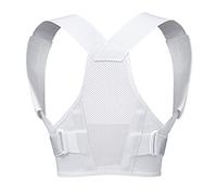 AISNXOQI Correcteur de posture Back Correction CELaire confortable Léger Durable Soulage le cou et la douleur à l'épaule pour la bosse à bosse Straite Kyphosis Bad Posture, White, XL