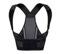 AISNXOQI Correcteur de posture Back Correction CELaire confortable Léger Durable Soulage le cou et la douleur à l'épaule pour la bosse à bosse Straite Kyphosis Bad Posture, White, XL