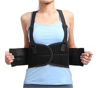 AISNXOQI Posture de la colonne vertébrale Correcteur Protection arrière Posture Posture Correction Bande à bosse Spine Brace Support Courteille arrière Corset (Couleur: Noir, taille: X-Large) Outils