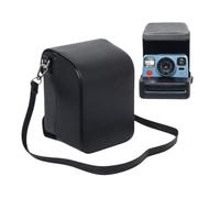 Aisnyho Étui de protection en polyuréthane compatible avec Polaroid Now/Now+ Gen2/3 Appareil photo instantané, étui de rangement rigide de voyage avec bandoulière réglable, Noir , Coque de protection
