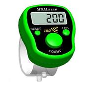 Aisoway Compteurs De Doigts Manuel LED Doigt Électronique Mécanique Clicker Nombre Lap