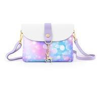 AISPARKY Petits sacs à bandoulière pour adolescentes et filles, jolis sacs à main pour enfants, sacs à bandoulière, cadeaux pour petites filles (plusieurs couleurs), Étoile rose et bleue, Small