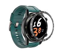 AISPORTS Bague de lunette compatible avec Amazfit GTR 47 mm - Pour homme et femme - Revêtement adhésif anti-rayures en acier inoxydable - Cadre de protection circulaire pour Amazfit GTR 47 mm