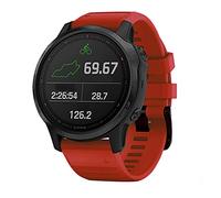 AISPORTS Bracelet de Montre 20mm Compatible avec Garmin Fenix 6S Pro, 5S, 5S Plus, D2 Delta S - Bracelet Silicone à Ajustement Rapide pour Smartwatch
