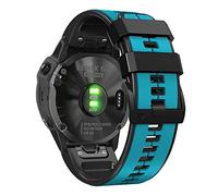 AISPORTS Bracelet de Montre à Ajustement Rapide 22mm Compatible avec Garmin MARQ Adventurer/Athlete/Captain/Driver/Golfer/Aviator Bracelet en Silicone, Bracelet de Rechange pour Garmin Descent G1