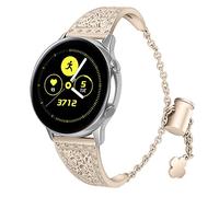 AISPORTS Bracelet de Montre à Dégagement Rapide de 22mm Compatible avec GTR 2/GTR Bracelet de 47mm pour femmes,Bracelet de Remplacement Bling Mince pour Garmin Vivoactive 4/Stratos