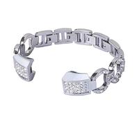AISPORTS Compatible avec Fitbit Alta Bracelet, Fitbit Alta Bracelet en Acier Inoxydable Paillettes Diamant Strass Bracelet Bracelet Bracelet de Remplacement pour Fitbit Alta/Alta HR Fitness Tracker