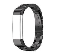 AISPORTS Compatible avec Fitbit Alta Bracelet Homme, Fitbit Alta Bracelet en Acier Inoxydable Bracelet de Sport Solide Réglable Bracelet de Remplacement pour Fitbit Alta/Alta HR Fitness Tracker