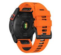 AISPORTS Compatible avec Garmin D2 Mach 2 51mm/Mach 1 Pro/Delta PX/Charlie/Bravo Bracelet en Silicone, 26mm de Montre à Ajustement Rapide Bracelet de Remplacement pour Garmin Quatix 8 51mm/7X/6X/3