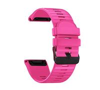 AISPORTS Compatible avec Garmin D2 Mach 2 51mm/Mach 1 Pro/Delta PX/Charlie/Bravo Bracelet en Silicone, 26mm Quick Fit Bracelet de Montre Bracelet de Remplacement pour Garmin Quatix 8 51mm/7X/6X/3