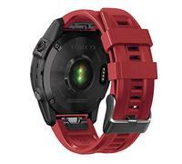 AISPORTS Compatible avec Garmin Fenix 7/7 Pro/6/6 Pro/5/5 Plus Bracelet en Silicone, 22mm Quick Fit Bracelet de Montre Bracelet de Souple de Remplacement pour Garmin Forerunner 970/965/955/945/935/745