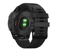 AISPORTS Compatible avec Garmin Fenix 8 43mm/7S/7S Pro/6S/6S Pro/5S/5S Plus Bracelet en Silicone, 20mm Quick Fit Bracelet de Montre Bracelet de Sport Souple de Remplacement pour Garmin D2 Delta S
