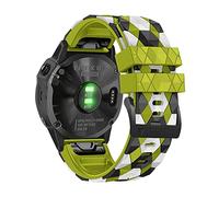 AISPORTS Compatible avec Garmin Instinct 2/Instinct/Instinct Crossover Bracelet Silicone,22mm Quick Fit Watch Strap Sport Bracelet de Remplacement pour Garmin D2 Delta/D2 Mach 1/Descent G1/Epix Gen 2