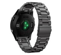 AISPORTS Compatible avec Garmin Instinct 2S/E 40mm Bracelet en Acier Inoxydable, 20mm Montre Rapide Boucle en Métal Réglable Bracelet de Remplacement pour Garmin Descent Mk3 43mm/Mk3i 43mm/Mk2S