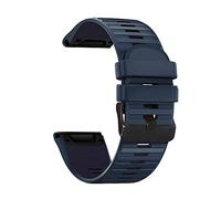 AISPORTS Compatible avec Garmin Quatix 8 51mm/7X Solar/6X Solar Bracelet en Silicone, 26mm Quick Fit Bracelet de Montre Bracelet de Remplacement pour Garmin Tactix 8 51mm/7/7 Pro/Bravo/Charlie/Delta