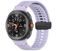 AISPORTS Compatible avec Samsung Galaxy Watch 8/8 Classic Bracelet en Silicone, Bracelet de Remplacement en Silicone Souple, Flexible et Respirant pour Galaxy Watch 8 (40mm/44mm)/8 Classic 46mm