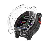 AISPORTS Lot 2 Étuis Pare-chocs Compatibles avec Garmin Epix Gen 2 47mm,Ultra-mince Soft TPU Silicone Edge Watch Case Antichoc Résistant aux Chocs Frame Shell Housse de protection pour Epix Gen 2 47mm