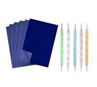 Aisuoka 200 Feuilles de Papier de Calque au - Papier Transfert avec Outil de Gaufrage pour le Tracé