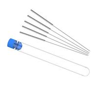 Aisuoka 5PCS Aiguilles de Nettoyage de Buse en Acier Inoxydable MK8E Buse 3D Buse d'impression 3D Aiguille en Acier de Nettoyage 0,4 Mm Foret
