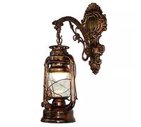 Aisuoka Applique Murale Lanterne de Grange Applique Murale à de Charbon RéTro Style Ancien EuropéEn