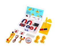 Aisuoka Kit D'Aimants Scientifiques pour Enfants, Ensemble D'Expérimentation D'Électro-Aimant, Ensemble D'Expériences Scientifiques en Physique, Éducatif pour les Élèves des Écoles, 1 Ensemble