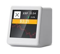 Aisuoka Tracker de Crypto WiFi Afficheur de Prix de Cryptomonnaie 300 Principales Cryptomonnaies Peuvent Être Librement Échangées B