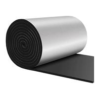 AITAF Rouleau D'isolation Auto-adhésif Film Aluminium Isolation Thermique 5mm D'épaisseur Isolation Phonique Thermique Et Acoustique Haute Température (Size : 1mx4m)