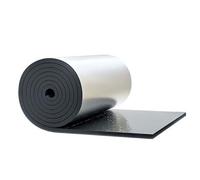 AITAF Rouleau D'isolation Tapis en Mousse Isolante Isolation Acoustique Thermique Réfléchissante Haute Température Auto-Adhésif Feuille D'aluminium Natte D'Isolation 5mm (Size : 1mx5m)