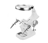 AITEKODVG 3X, 4.5X 10tled Light Maît-Léantie Lampe de Bureau aidant à réparation de la Main Alligator Auxiliary Clip Stand de Bureau