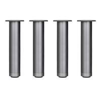 AITEKODVG Aluminium Aluminium Alloy Furniture James Set of 4 Sofa Table TV Cabinet Table Basse Pied Pieds Gold 25 * 5,6 cm