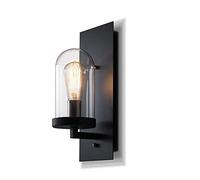 AITEKODVG Applique murale, lampe de décoration, rétro industriel balcon couloir allée lumières chevet en fer forgé applique murale