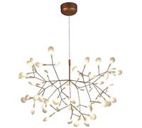 AITEKODVG Lustre Luciole Moderne Minimaliste LED Luminaires Suspendus Nordique Créatif Salon Restaurant Chambre Acrylique Luciole Plafond Droplight-Décorations Uniques Lampe Suspendue 500 * 350mm
