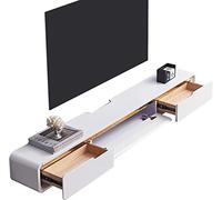 AITEKODVG Meuble TV Mural, Console de Meuble TV Mural, Meuble TV Flottant, étagère de Rangement multimédia Murale, étagères de Rangement multimédia/120 cm/a