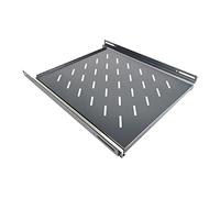 Aiten Data Plateau Coulissant en Grille 1U avec 470 mm de Large x 550 mm de Fond pour Armoire Rack de Sol 19" avec Fond 800 mm en Acier laminé Capacité 20 kg