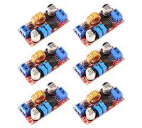 AITRIP Lot de 6 convertisseurs 5 A XL4015 DC-DC Step Down Buck 4-38 V à 1,25-36 V - Tension constante réglable - Bloc d'alimentation régulateur de tension