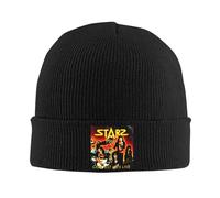 AITSAUIO Star&z Beanie Bonnet tricoté pour homme et femme - Classique - Bandeau confortable et respirant - En acrylique doux - Vintage - Unisexe, 2, taille unique