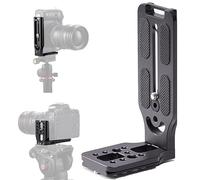 Aitteel DSLR Camera L Bracket Commutation Verticale Horizontale Trépied Plaque de Dégagement Rapide Compatible avec Canon Nikon Sony DJI Osmo Ronin Zhiyun Stabilisateur Trépied Monopode