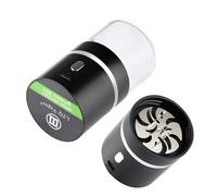 AiTURE Mini broyeur électrique amélioré 400 mAh avec pot de 50 ml, facile à transporter (broyeur) Automatique, Acier inoxydable, Argenté