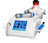 AityBuy Appareil De Thérapie par Ondes De Choc, Appareil De Traitement par Ondes De Choc Extracorporelles, Instrument De Traitement Physique, Masseur De Soulagement De La Douleur