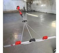 AityBuy Kit Vibrant pour Chape en Béton Électrique sans Fil, Outil De Finition De Béton pour Chape Alimenté par Batterie, Outil Vibrant De Finition De Ciment pour Chape en Béton Électrique 1.8m